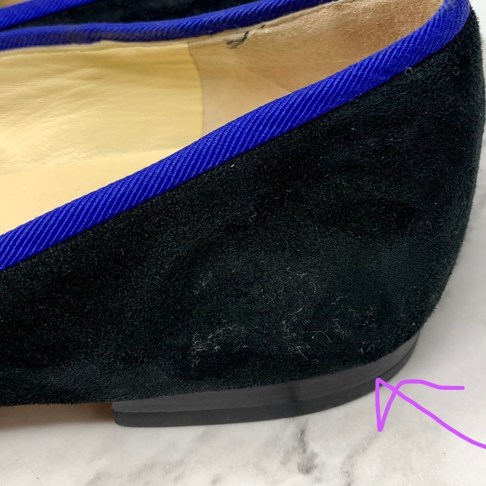Cole Haan Sabrina Suede Nike Air Loafer 8.5 Two Tone Classic Preppy Minimalist - Picture 10 of 13
